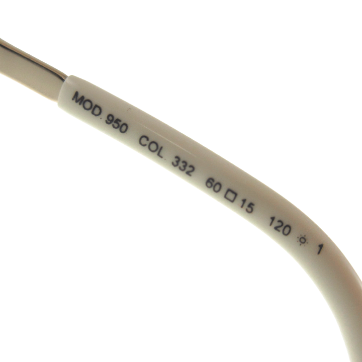 Cazal カザール 950 332 サングラスブルーレンズ ホワイト