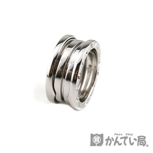 【ブルガリ】 B-ZERO1 3バンドリング 約9号 50 ビーゼロワン K18WG ホワイトゴールド 指輪 アクセサリー BVLGARI 【中古】 USED-9 質屋 かんてい局 小牧店 c20-2449