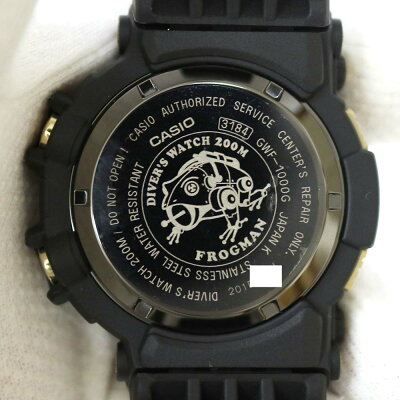 カシオGWF-1000G-1JRG-SHOCKフロッグマンダイバーGショックジーショック電波ソーラーマルチバンド6200ｍ防水デジタル【中古】USED-10質屋かんてい局小牧店c20-3001