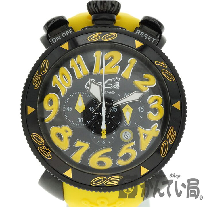 楽天市場】GaGaMILANO【ガガミラノ】6054.4 マヌアーレ48クロノ メンズ  