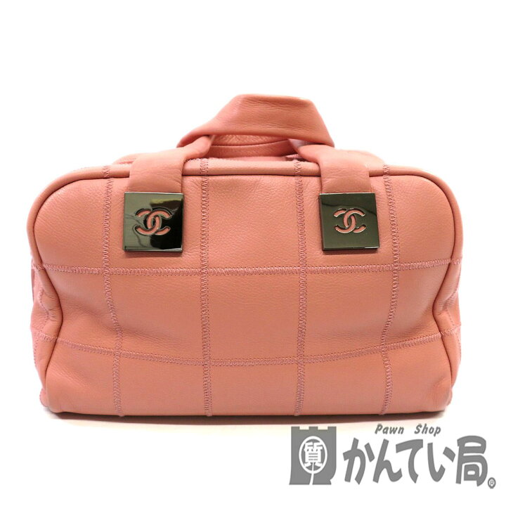 楽天市場】CHANEL 【シャネル】 A24184 チョコバー ボストンバッグ 