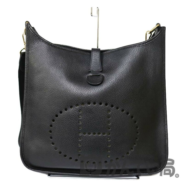 楽天市場】HERMES 【エルメス】 エブリン MM ブラック系 トリヨン  