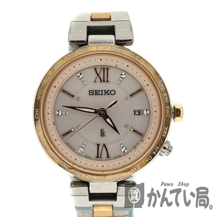 楽天市場】SEIKO【セイコー】1B25-0AJ0 ルキア レディース 腕時計