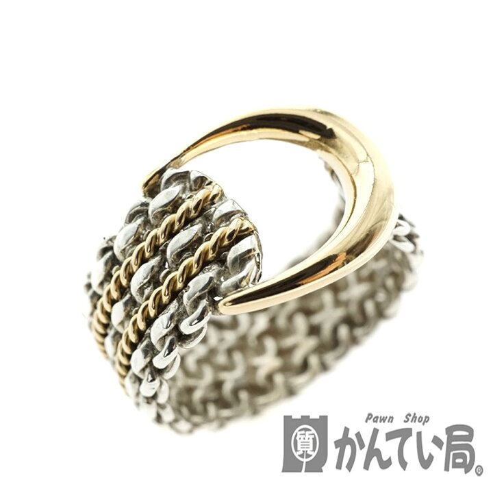 楽天市場】HERMES 【エルメス】 デザインリング K18 ゴールド SV 