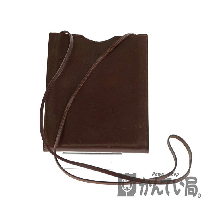 HERMES エルメス オメニトゥ ショルダーバッグ ボックスカーフ  