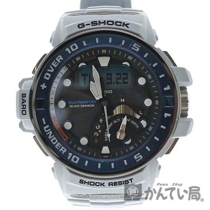 楽天市場】CASIO カシオ GWN-Q1000 ガルフマスター G-SHOCK ジー 