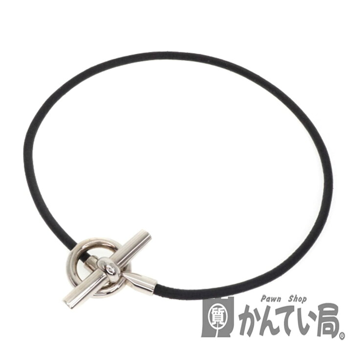 楽天市場】HERMES【エルメス】グレナン チョーカー 約38cm レザー  