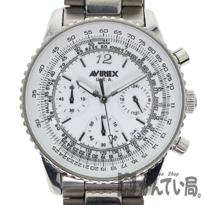 楽天市場】AVIREX【アビレックス】AVX-310/クオーツ メンズ 腕時計 