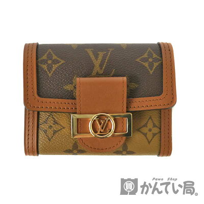 LOUISVUITTON【ルイヴィトン】M68725ポルトフォイユドーフィーヌコンパクトモノグラムキャンバスモノグラムリバースコンパクトレディース【中古】USED-7質屋かんてい局小牧店c20-5648