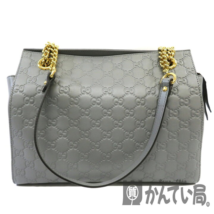 楽天市場】【値下げ】GUCCI【グッチ】453773 チェーントートバッグ  