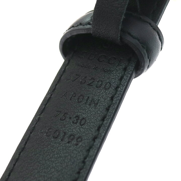 楽天市場】GUCCI【グッチ】576200/480199 レザー ベルト G ロゴ ライン 