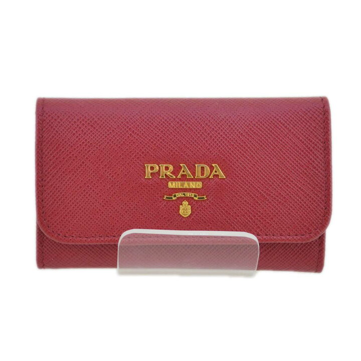 楽天市場】PRADA【プラダ】 1PG222 6連キーケース カーフレザー 