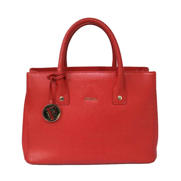 楽天市場】FURLA【フルラ】2WAYトートバッグ レッド バッグ ショルダー  