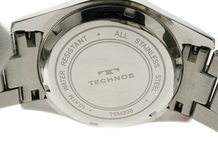 楽天市場】TECHNOS【テクノス】TSM208 クォーツ メンズ 腕時計 電池式 