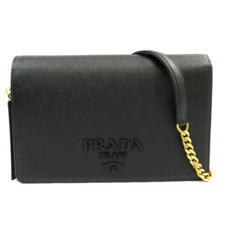 楽天市場】【値下げ】PRADA【プラダ】1BP018 チェーンショルダーバッグ  