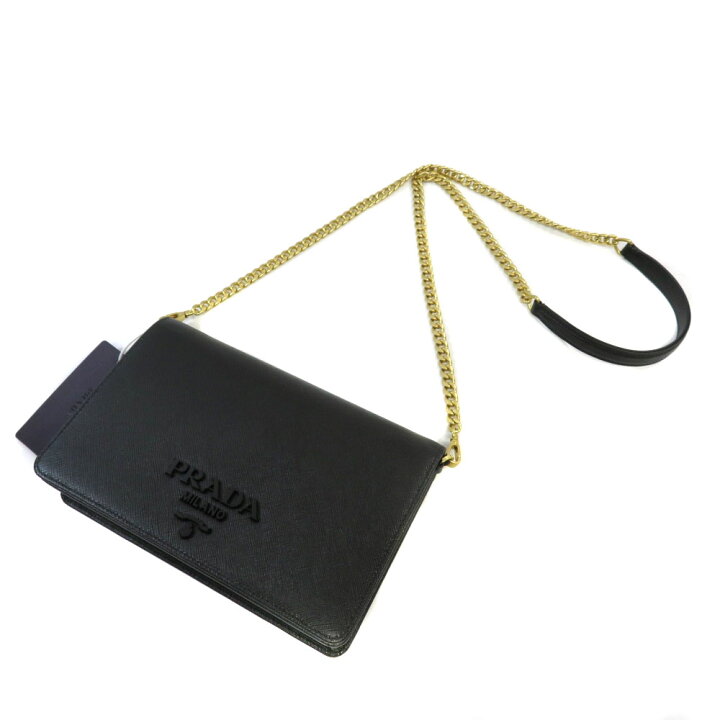 楽天市場】【値下げ】PRADA【プラダ】1BP018 チェーンショルダーバッグ  