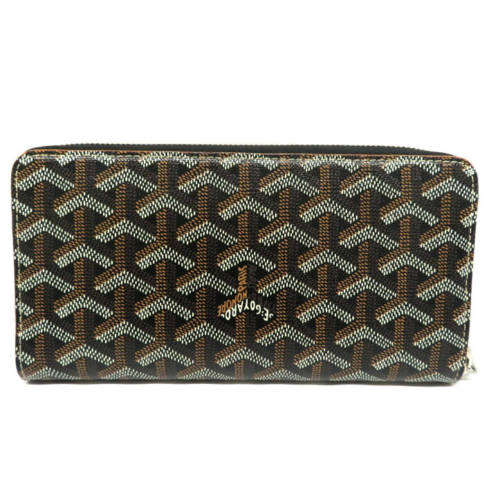 楽天市場】GOYARD【ゴヤール】ラウンドファスナー長財布 ブラック 男女  