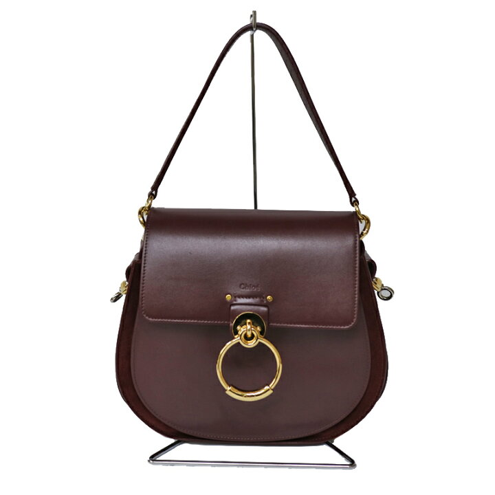 楽天市場】【クロエ】TESS ラージバッグ シャイニー＆スエードカーフ  