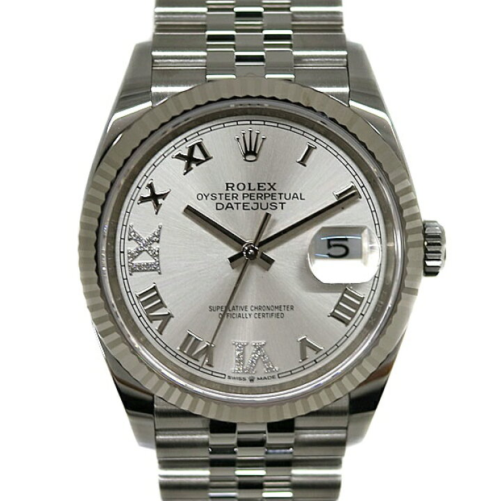 楽天市場】ROLEX【ロレックス】126234 デイトジャスト36 ダイヤモンド