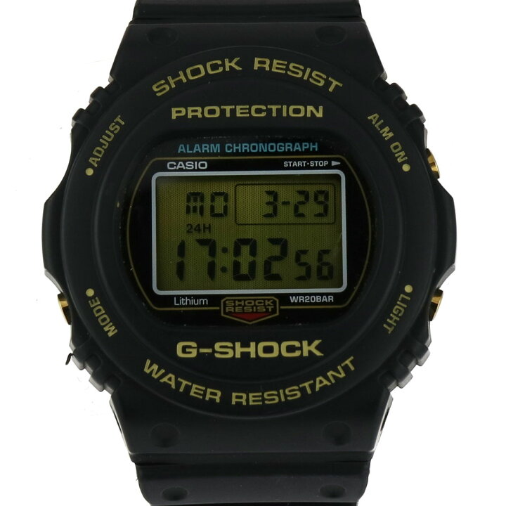 楽天市場】CASIO【カシオ】 DW-5735D-1BDR G-SHOCK ジーショック 35 