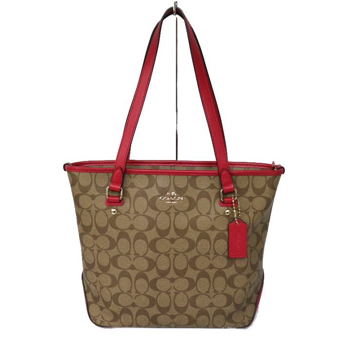 楽天市場】COACH【 コーチ】F58294 トートバッグ シグネチャー 