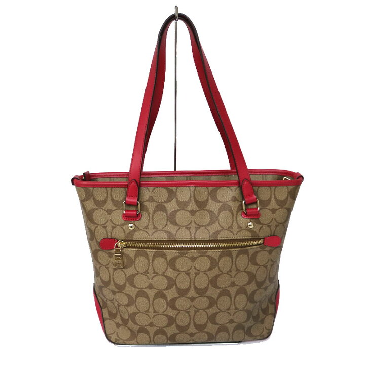 楽天市場】COACH【 コーチ】F58294 トートバッグ シグネチャー 