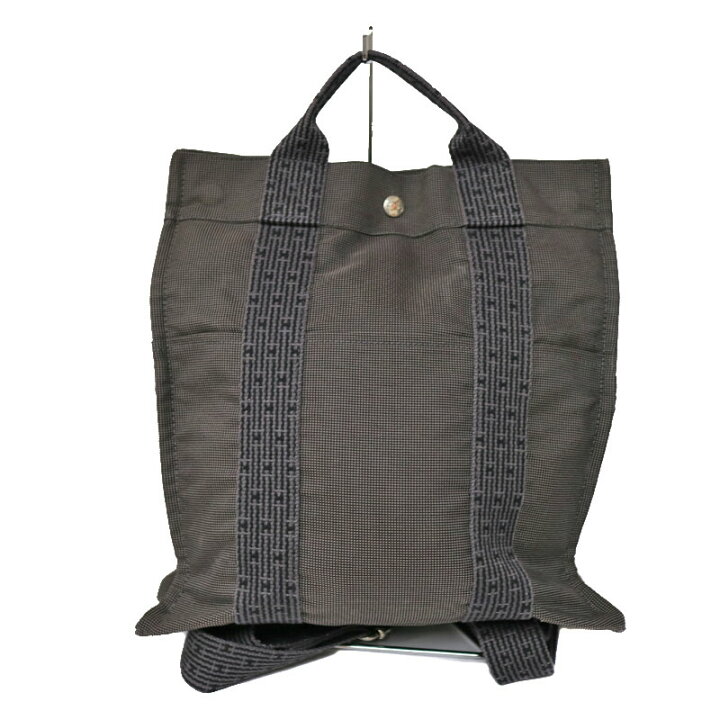 楽天市場】HERMES【エルメス】エールラインアドMM キャンバス グレー系 