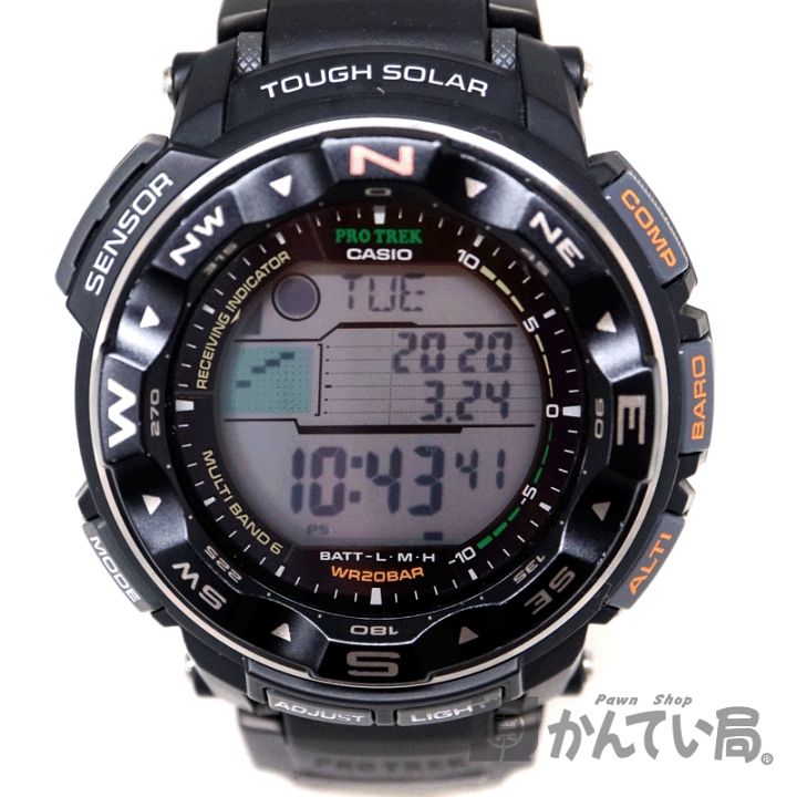 ※最終値下げ【極美中古】CASIO PROTREK PRW-2500タフソーラー 極美中古】CASIO PROTREK PRW-2500タフソーラー