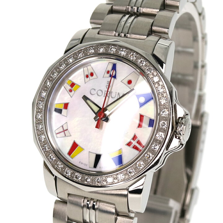 楽天市場】CORUM【コルム】 039.440.47 アドミラルズカップ シェル文字 