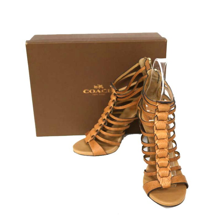 楽天市場】COACH【コーチ】サンダル 表記サイズ：23.5 US:37.5 靴  