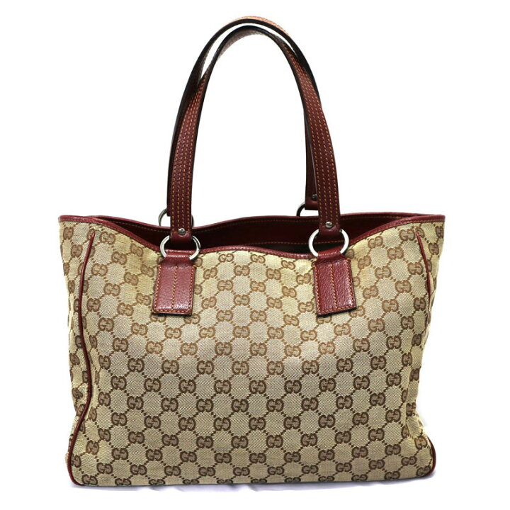 楽天市場】GUCCI【グッチ】113017 トートバッグ GGキャンバス 
