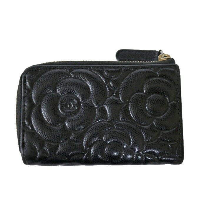 楽天市場】CHANEL【シャネル】カメリア キーリング付き コインケース 