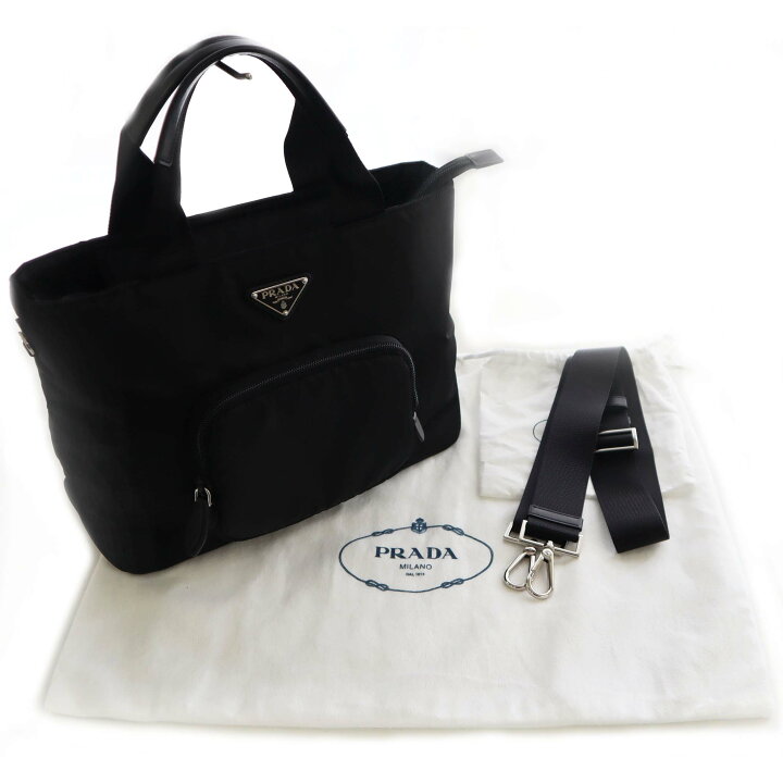楽天市場】PRADA【プラダ】1BG354 パデットナイロン2WAYトート トート  