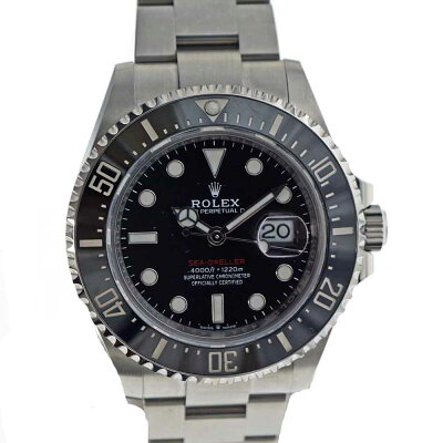 ROLEX【ロレックス】126600シードゥエラー赤シード2020年購入品新ギャラ自動巻スポーツモデルSSダイバーズステンレスメンズメンテナンス済腕時計【中古】USED-9質屋かんてい局北名古屋店n21-6790