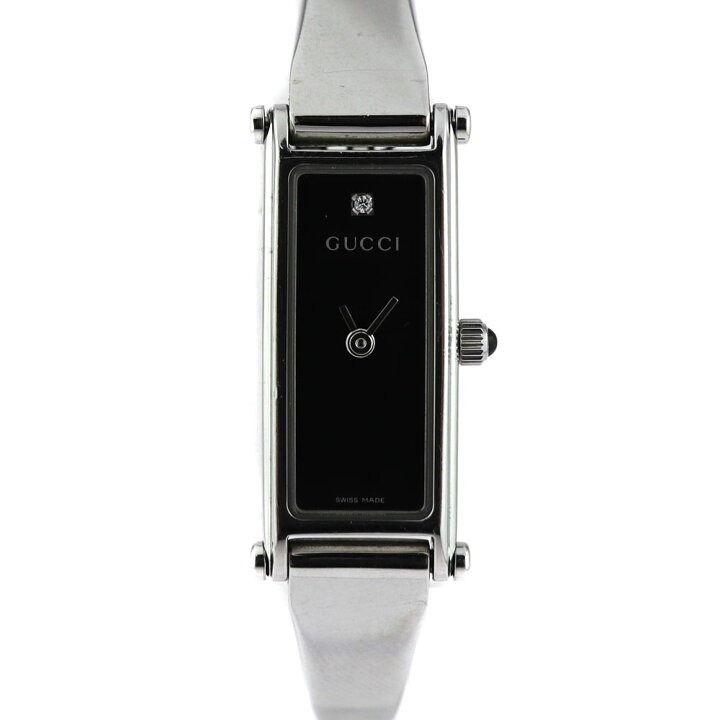 楽天市場】GUCCI【グッチ】1500L バングルウォッチ 1Pダイヤ クォーツ 