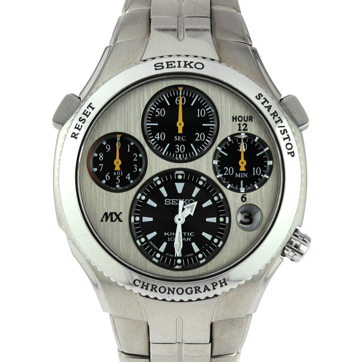 楽天市場】SEIKO【セイコー】 SATX003 9T82-0A80 キネティック クロノ 