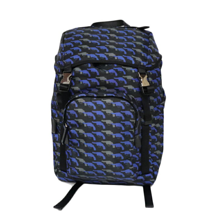 楽天市場】PRADA【プラダ】 V135M バックパック 銃 ピストルパターン 