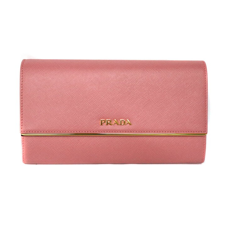 楽天市場】PRADA【プラダ】1MH311 長財布 ピンク レザー 革 レディース 