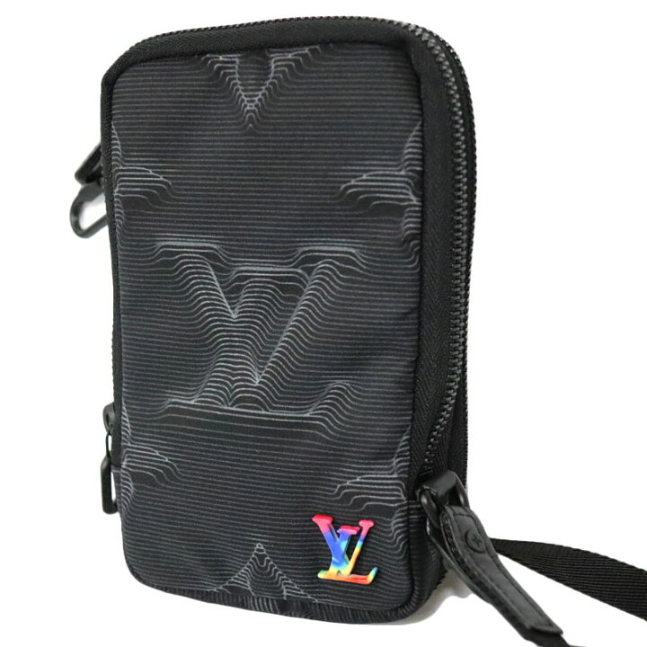 楽天市場】LOUIS VUITTON【ルイ・ヴィトン】M80141 ダブルフォンポーチ 