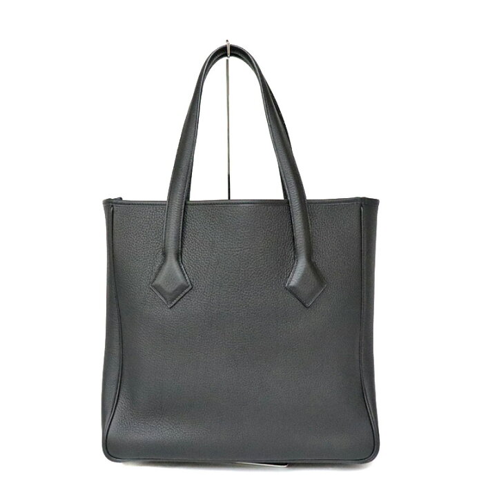楽天市場】HERMES【エルメス】ヴィクトリアカバス32 ブラック系 トート 