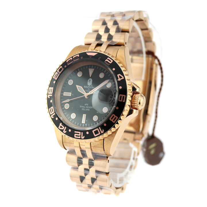 楽天市場】A BATHING APE【アベイシングエイプ】 T002 BAPEX 自動巻き 