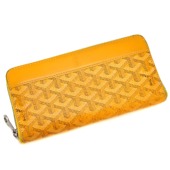 楽天市場】GOYARD【ゴヤール】ラウンドファスナー長財布 イエロー系 