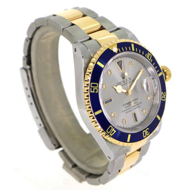 楽天市場】ROLEX【ロレックス】16613SG サブマリーナ デイト グレー  