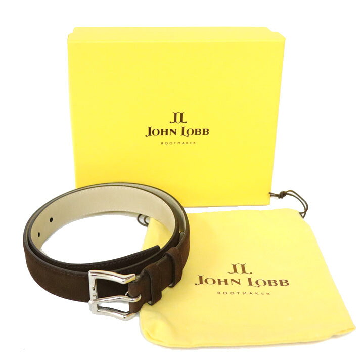 楽天市場】JOHN LOBB【ジョンロブ】スエードベルト シルバー金具 表記 