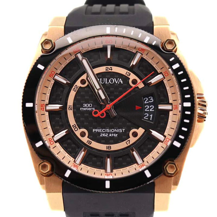 楽天市場】BULOVA【ブローバ】98B152 プレシジョニスト クオーツ 