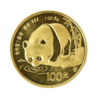 【金貨】K241oz中国パンダ金貨1987年約31.1g24金純金ゴールド【中古】USED-7質屋かんてい局小牧店c22-1028