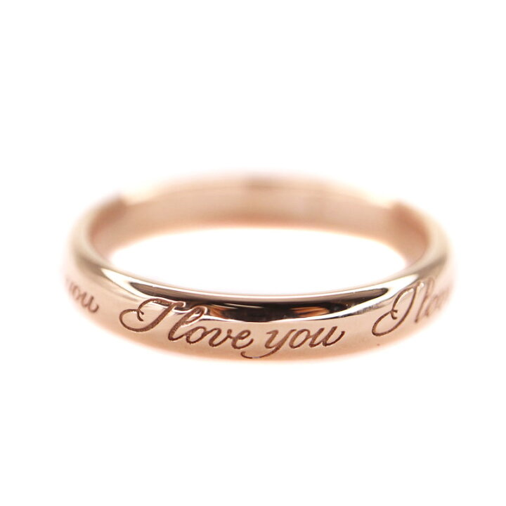 楽天市場】TIFFANY＆Co.【ティファニー】I LOVE YOU バンドリング 