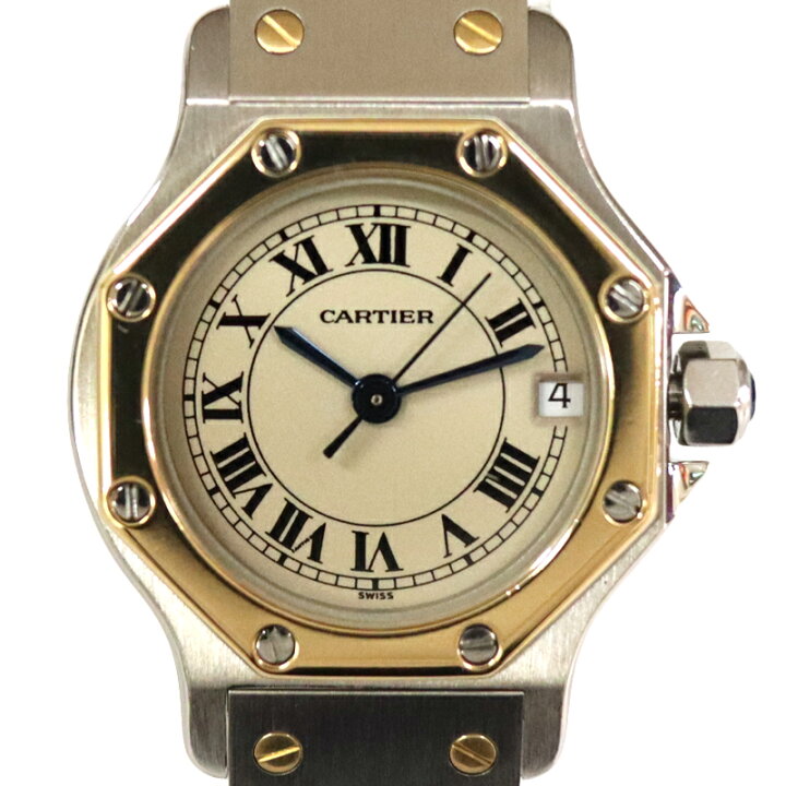 楽天市場】CARTIER【カルティエ】187903 サントスオクタゴン 