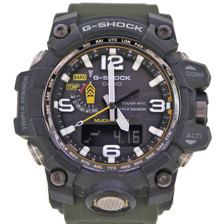楽天市場】カシオ Casio GWG-1000-1A3JF G-SHOCK マッドマスター【中古  
