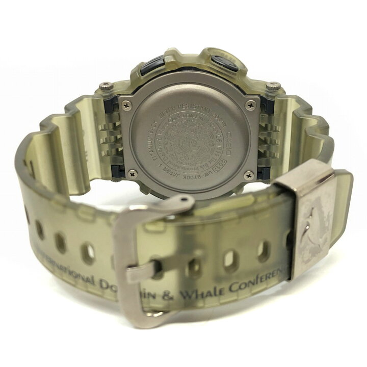 楽天市場】CASIO【カシオ】 DW9700K G-SHOCK イルカクジラ会議モデル 